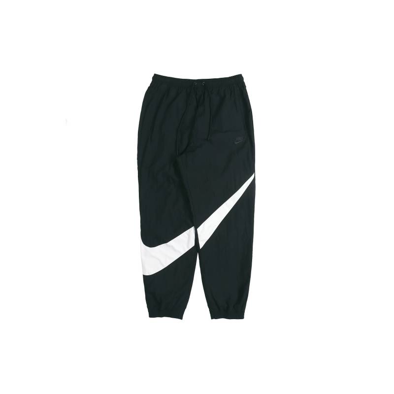 Nike Big Swoosh Jogginghose mit mittelhohem Bund und lockerem Strickmuster Herren Hosen Schwarz AR9895-010 S von Joom DACH