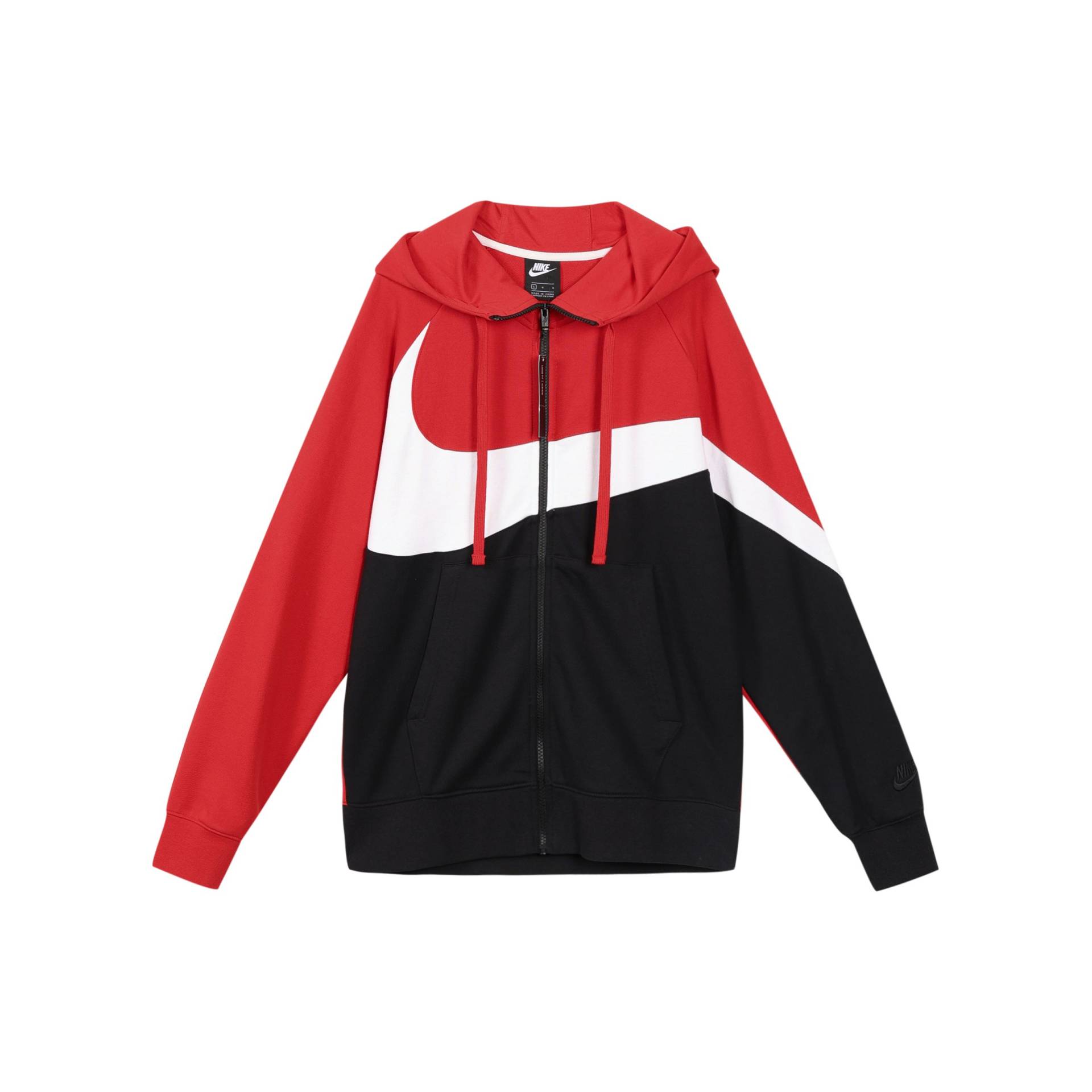 Nike Big Swoosh Zip-Up Hoodie Jacke Herren Oberbekleidung Rot AR3085-657 XL von Joom DACH