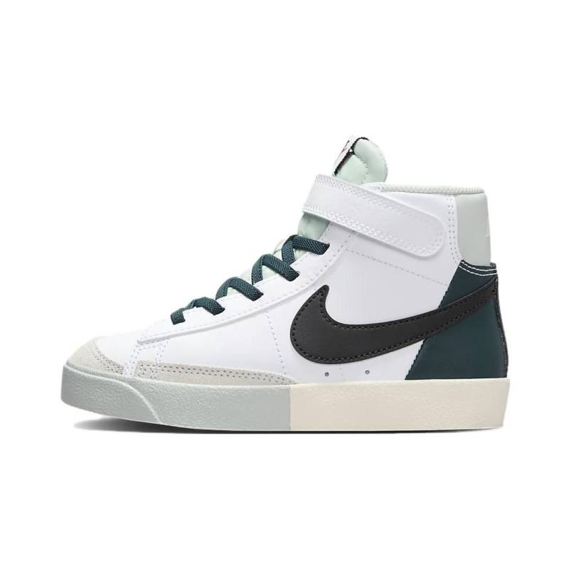 Nike Blazer 77 SE (PS) Rutschfeste Langlebige Mid-Top Kinder Skateschuhe Kinder Skateschuhe Weiß Grün FN6938-101 28 von Joom DACH