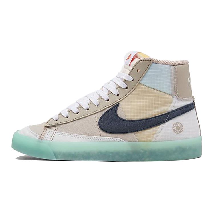 Nike Blazer Mid 77 GS Move To Zero - Creme Kinder-Sneaker Creme-Ii Orange Gletscher-Eis DO2699-200 38.5 von Joom DACH