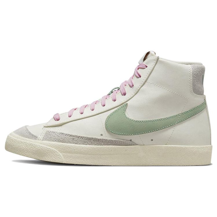 Nike Blazer Mid 77 Premium Certified Fresh – Segel-Emaille-Grüne Herren-Sneaker, Weiß, Kokosnussmilch, Off-Noir DO9787-100 44 von Joom DACH