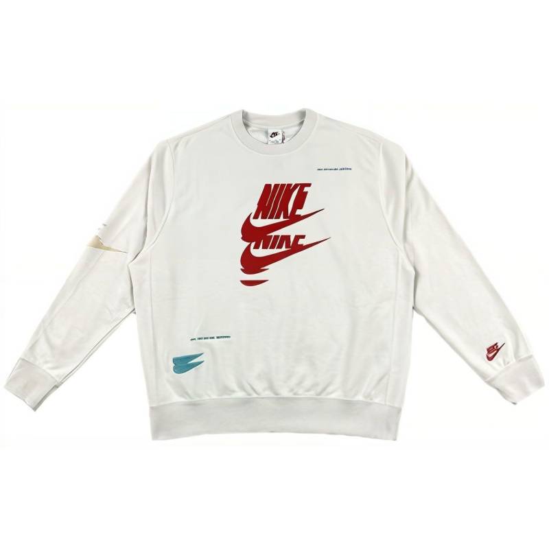 Nike Casual Rundhals-Sweatshirt Herren Tops Weiß FD9901-030 XL Nike Casual Rundhals-Sweatshirt Herren Tops Weiß FD9901-030 XL von Joom DACH