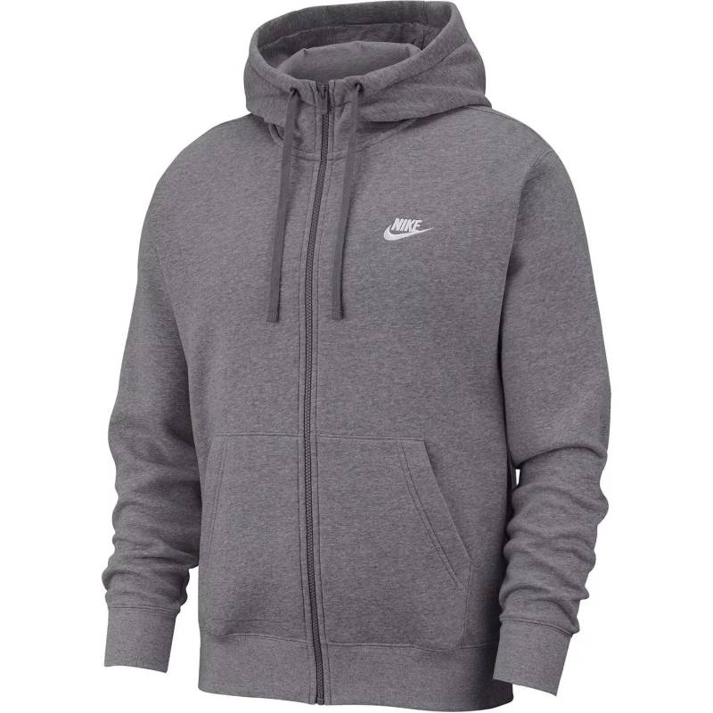 Nike Club Logo Zip-Up Bequemer Langarm-Hoodie Herren-Hoodies Anthrazitgrau 804389-071 S von Joom DACH