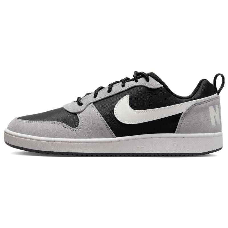 Nike Court Borough Low Premium Schwarz Grau Sail Herren Sneaker Matt-Silber 844881-005 38.5 von Joom DACH