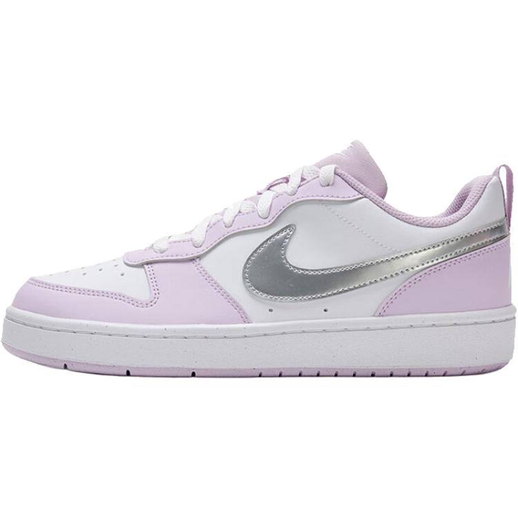 Nike Court Borough Low Recraft SE GS Doll Kinder Sneaker Lila Weiß Metallic-Silber IH0407-530 40 von Joom DACH