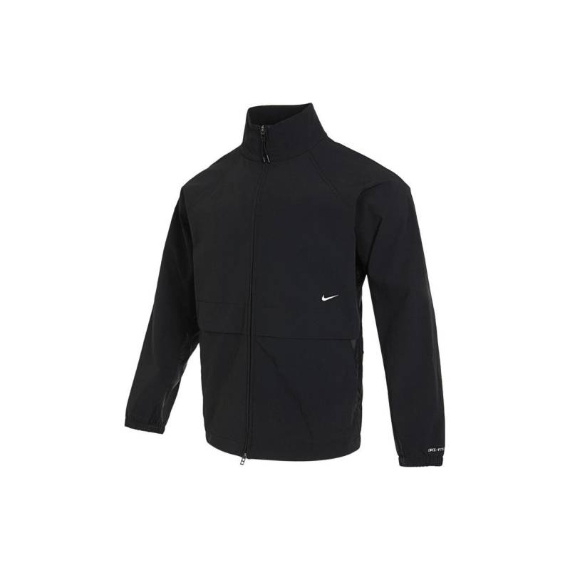 Nike Dri-Fit Adv A.P.S. Solide Logo Stehkragen Langarm Jacke Männer Oberbekleidung Schwarz DX0931-010 L von Joom DACH