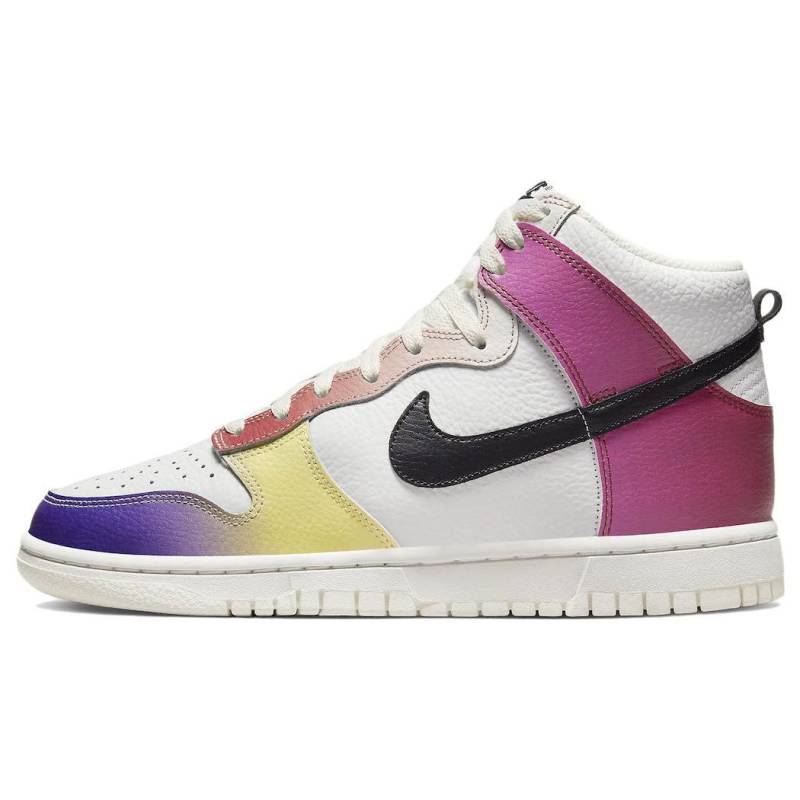 Nike Dunk High Multi-Color Gradient Damen Sneaker Summit-White Team-Red Gym-Red FD0802-100 36.5 von Joom DACH