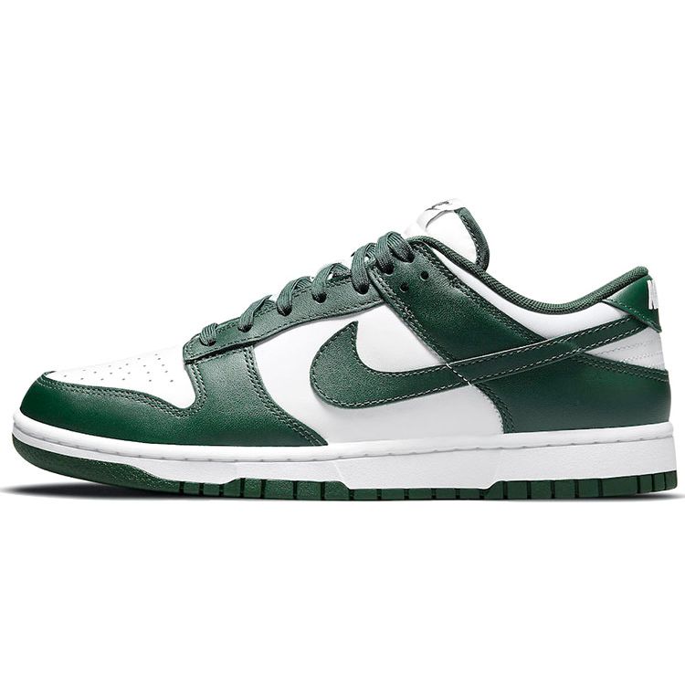 Nike Dunk Low Michigan State Unisex-Sneaker Grün Weiß Team-Grün DD1391-101 43 von Joom DACH