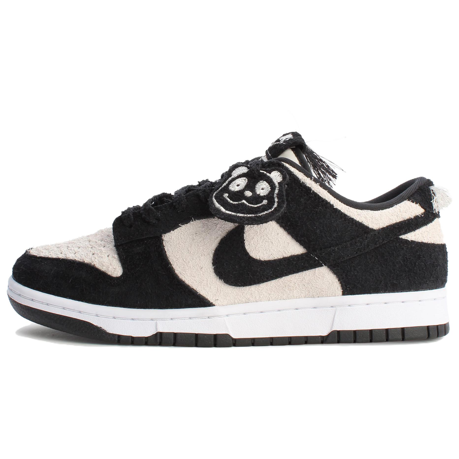 Nike Dunk Low SE Panda-Monium Pack - Schwarzes Wildleder Herren-Sneaker Weiß IB2990-100 42 von Joom DACH