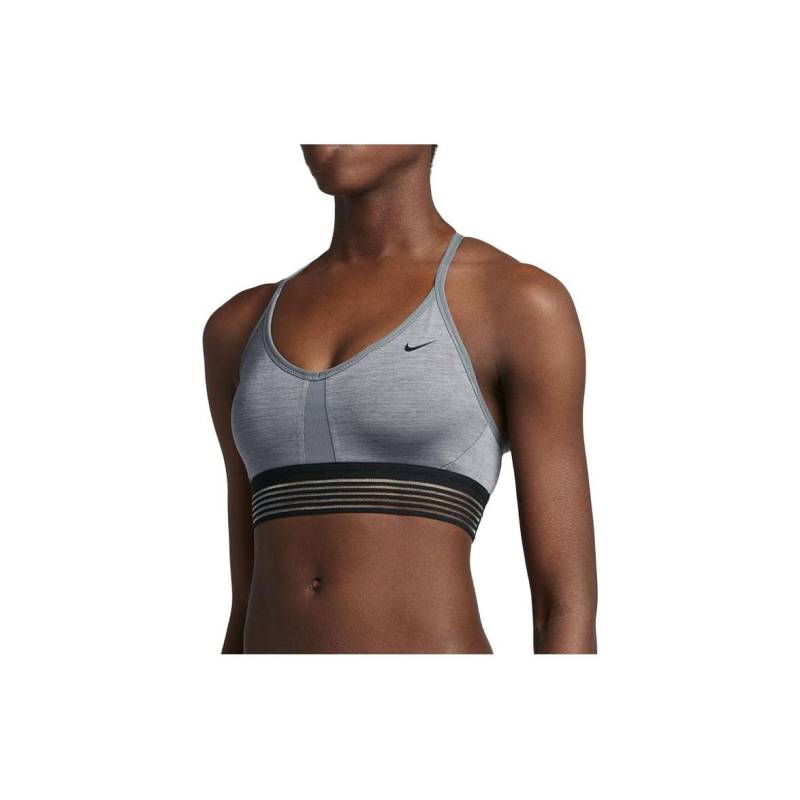 Nike Einfarbiger Logo-Sport-BH Damen Sportunterwäsche Grau 832093-065 XS von Joom DACH