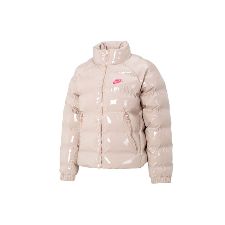 Nike Einfarbiges Logo Glänzend Stehkragen Langarm Baumwolljacke Damen Oberteile Rosa FQ3575-601 M Nike Einfarbiges Logo Glänzend Stehkragen Langarm Baumwolljacke Damen Oberteile Rosa FQ3575-601 M von Joom DACH