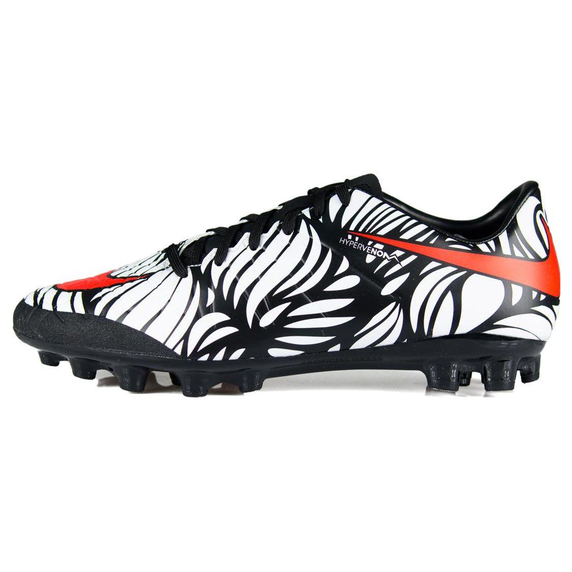 Nike Hypervenom Phelon 2 Sport Trend Low Top AG (Gummistollen) Rutschfeste Strapazierfähige Fußballschuhe Herren Fußballschuhe Schwarz Weiß 820132-061 47.5 von Joom DACH