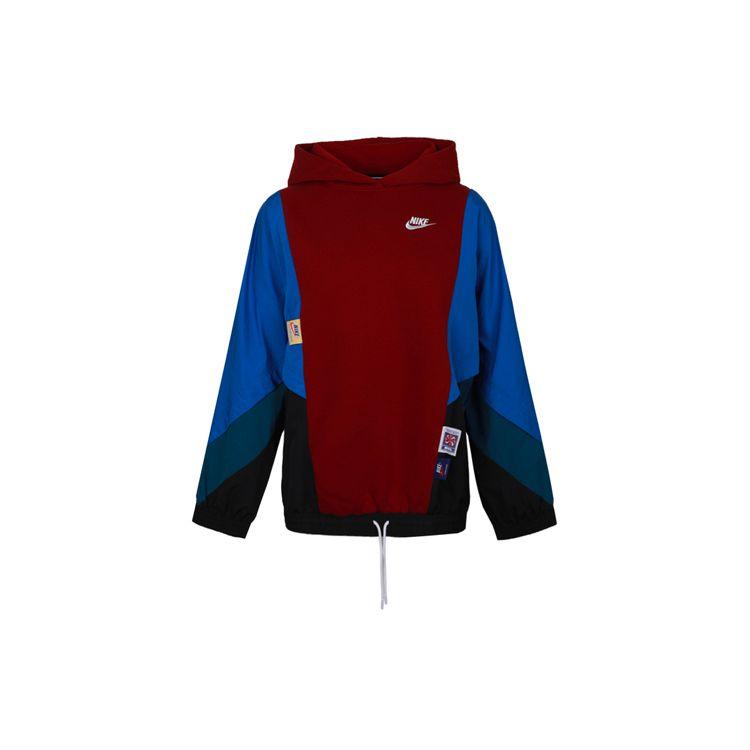 Nike Icon Clash Fleece-Hoodie Damen Oberteile Rot CJ2030-677 L von Joom DACH