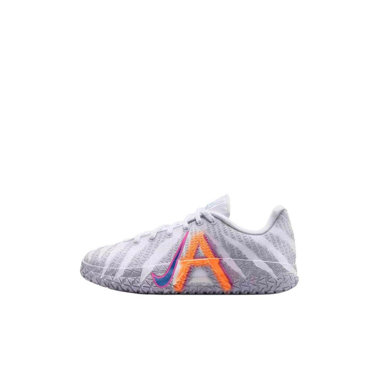 Nike Ja 3 GS Light Show Kinder-Sneakers Grau Weiß Sternenblau IB4773-100 36.5 von Joom DACH