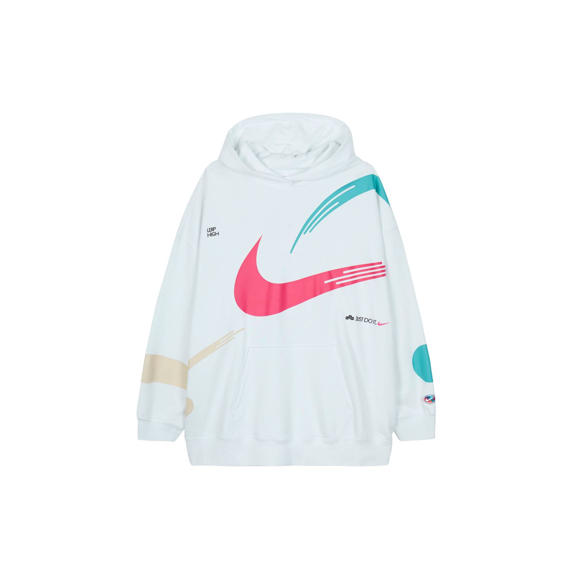 Nike Jahr des Hasen CNY Serie Sportbekleidung Oversized Strick-Hoodie Damen Tops Weiß FD4798-121 L von Joom DACH
