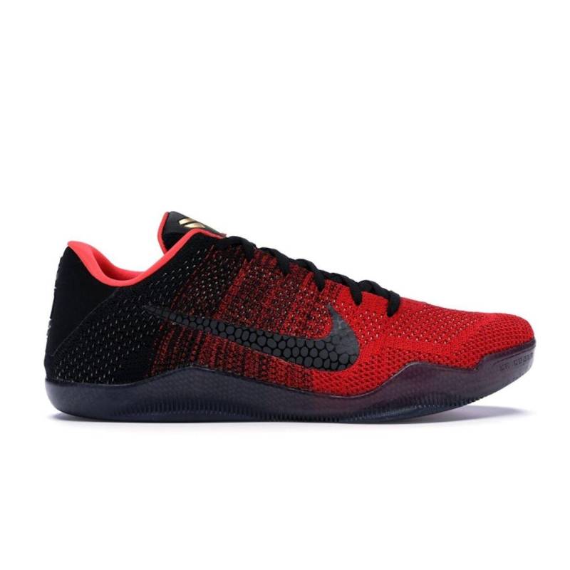 Nike Kobe 11 Elite Low Achillessehne Herren Sneaker Rot University-Rot Schwarz-Leuchtendes Karmesinrot-Metallic-Gold 822675-670 42.5 von Joom DACH