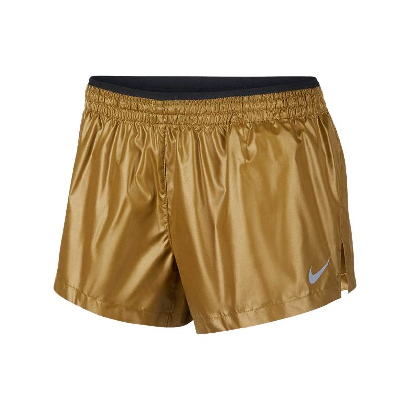 Nike Logo Print Elastische Straight Leg Shorts Damen Shorts Braun AR2026-707 M von Joom DACH