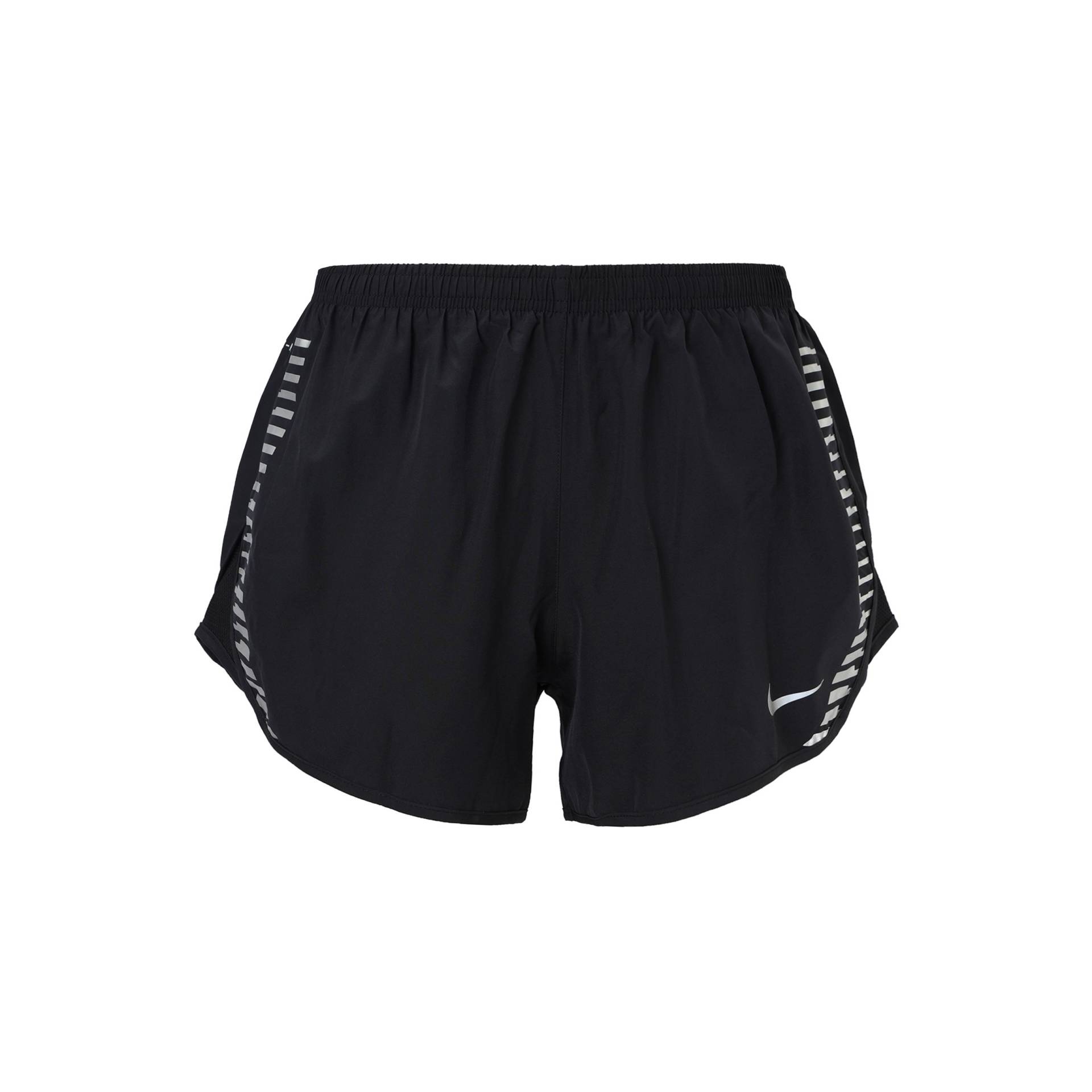 Nike Logo-Print Elastischer Bund Reflektierendes Design Sportshorts Damen Shorts Schwarz AJ4710-010 XL von Joom DACH