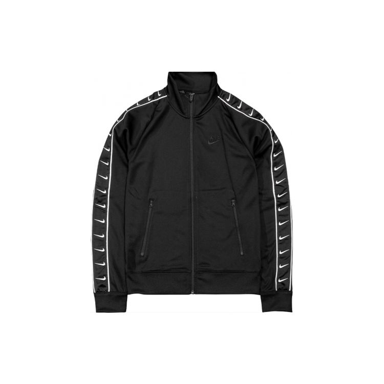 Nike Logo Stehkragen Sportjacke Herren Jacken Schwarz AR3140-010 M von Joom DACH