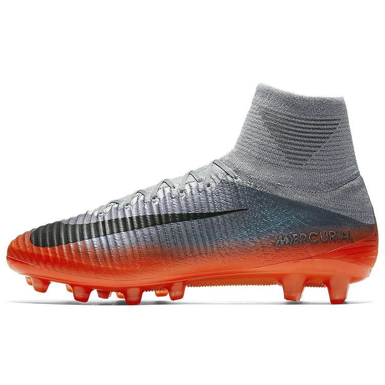 Nike Mercurial Superfly 5 AG-Pro Fußballschuh Herren Sneaker Grau Cool-Grey Wolf-Grey-Total-Crimson-Metallic-Hämatit 852510-001 40 von Joom DACH