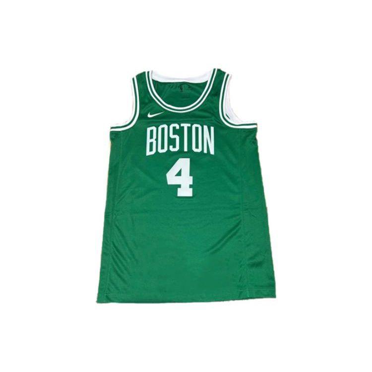 Nike NBA Color Block Buchstaben-Zahlen-Print Rundhals Sport Basketball Trikot Herren Trikot Grün 864461-312 L von Joom DACH