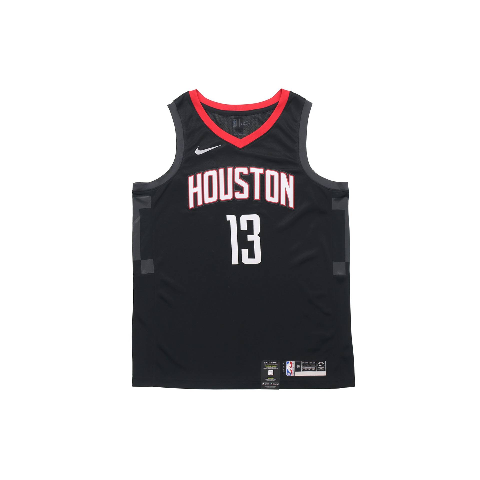 Nike NBA Kontrast Basketball Trikot Weste, Fan Edition, Rockets, Harden Nr. 13 Herren Oberteile Schwarz 877206-010 XL von Joom DACH