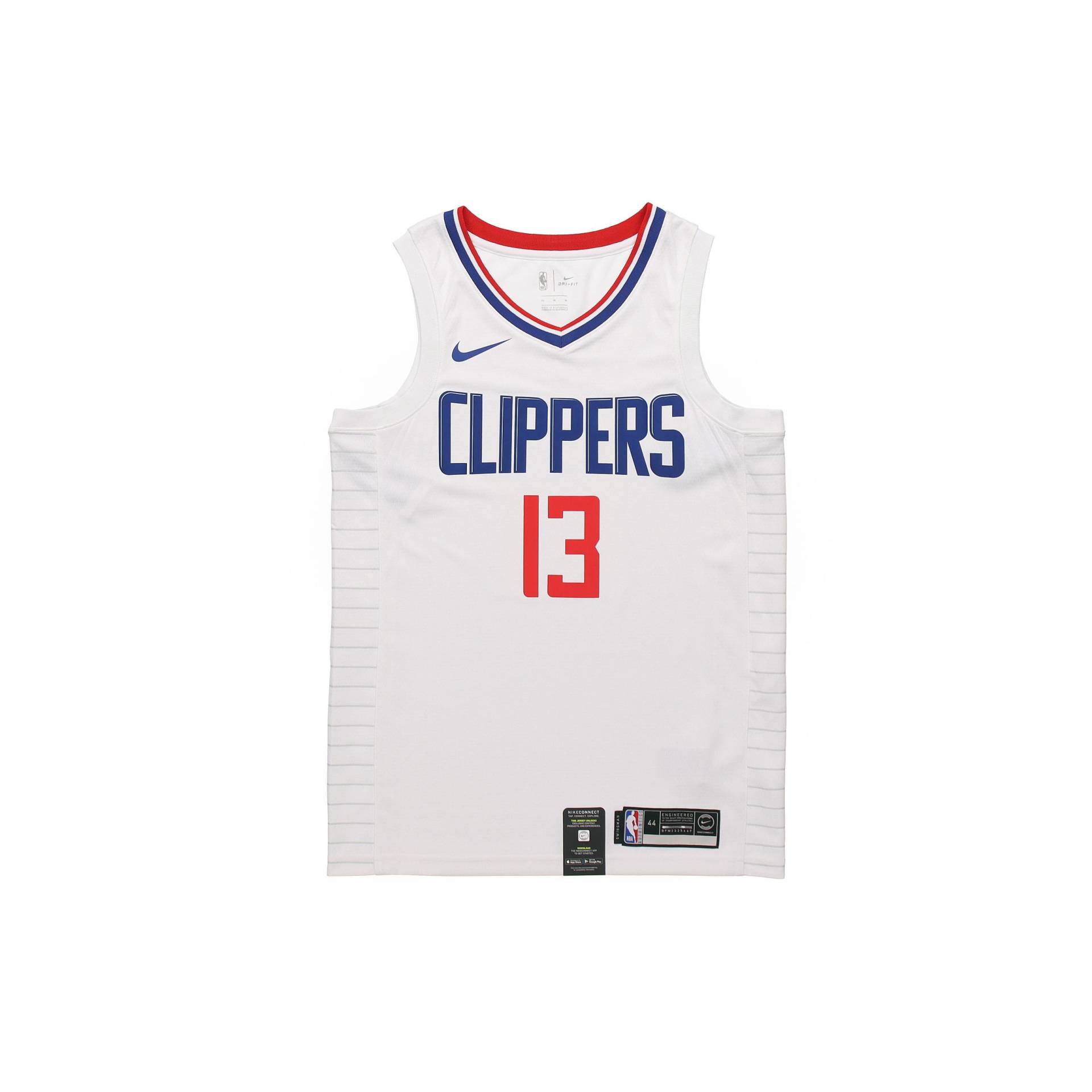 Nike NBA Limited Edition Paul George #13 Clippers Schnelltrocknend Ärmellose Weste Herren Tops Weiß 865185-108 XXXL von Joom DACH