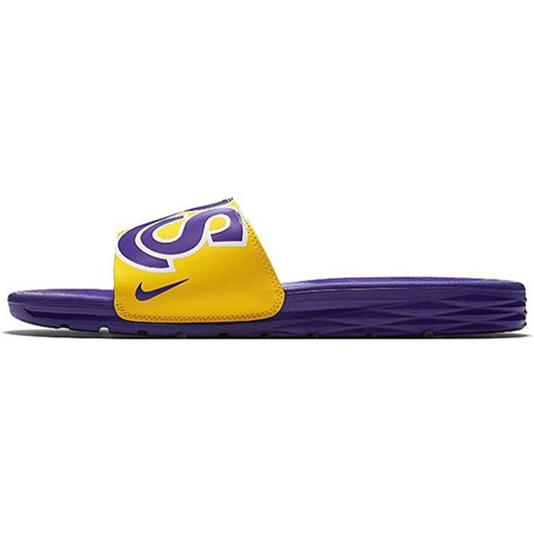 Nike NBA x Benassi Lakers Herren Sandalen Gelb Amarillo Field-Purple-Field-Purple 917551-700 52.5 von Joom DACH