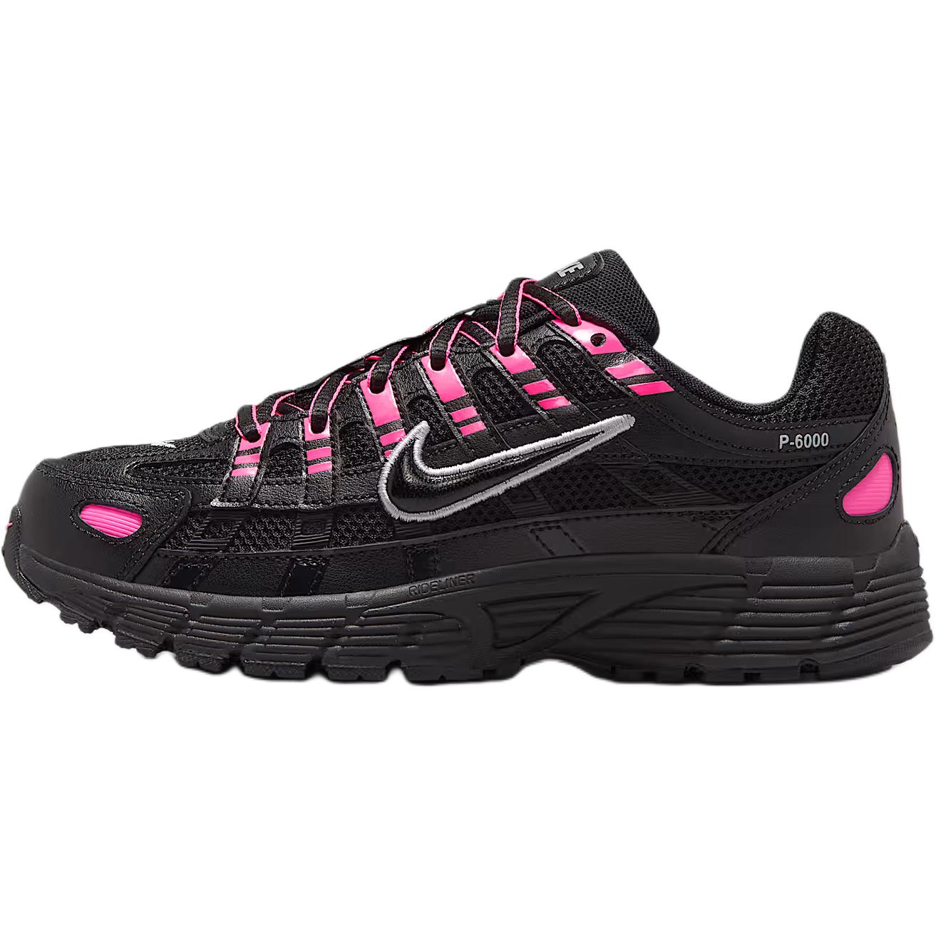 Nike P-6000 GS Schwarz Pink Blast Kinder Sneaker Metallic-Silber HV5064-600 35 von Joom DACH