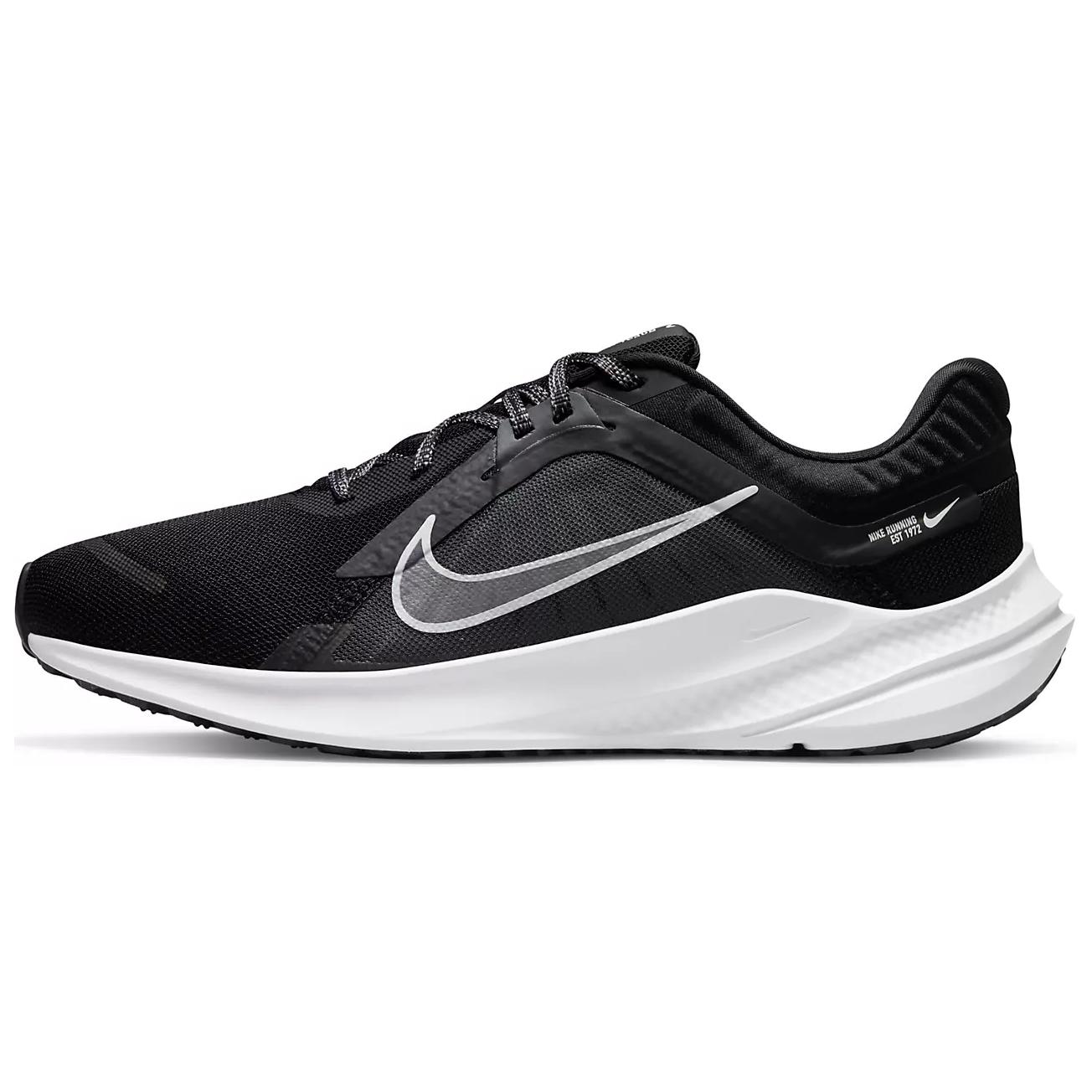 Nike Quest 5 Bequeme Vielseitige Rutschfeste Abriebfeste Low-Top Laufschuhe Damen Sneaker Schwarz Weiß DD9291-002 39 von Joom DACH