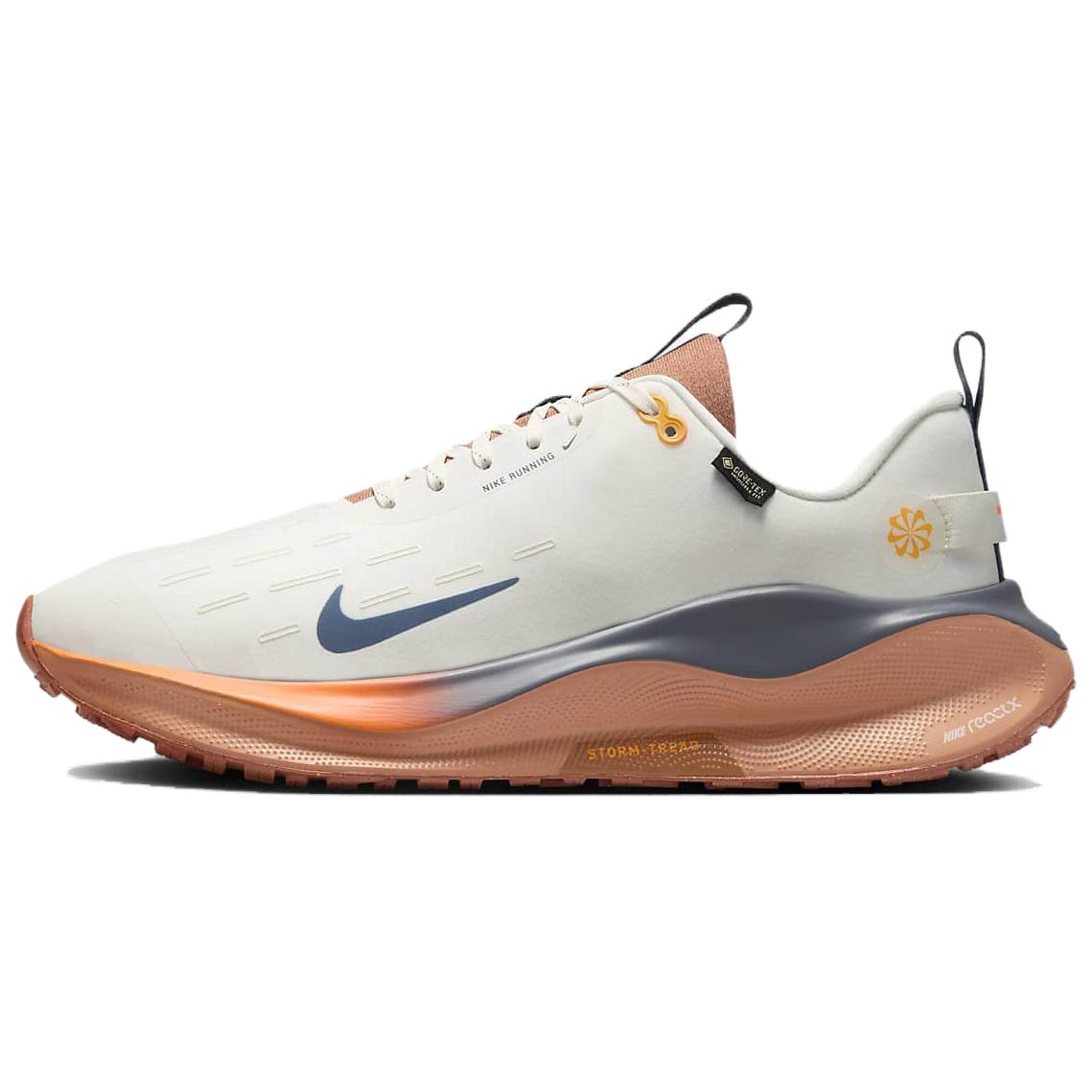 Nike ReactX Infinity Run 4 GORE-TEX Sail Total Orange Blau Herren Sneaker Creme Donner-Blau HQ0265-100 38.5 von Joom DACH