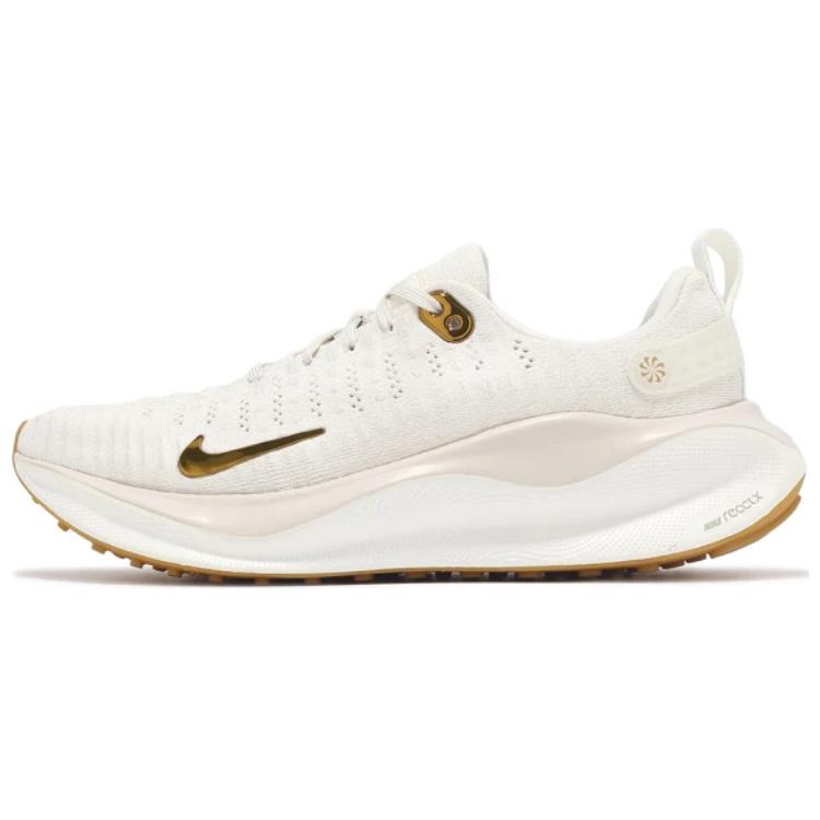 Nike ReactX Infinity Run 4 Weiß Gummi Metallic Gold Damen-Sneaker DR2670-013 36.5 weiß von Joom DACH