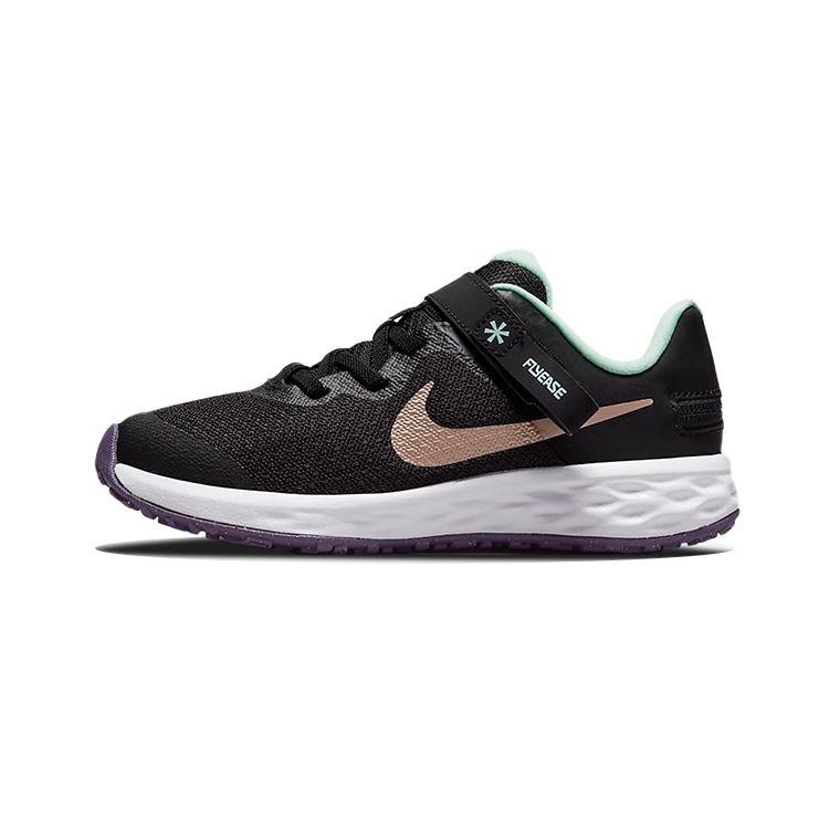 Nike Revolution 6 FlyEase PS Schwarz Mintschaum Kinder-Sneaker Canyon-Lila Metallic-Rot-Bronze DD1114-005 28 von Joom DACH