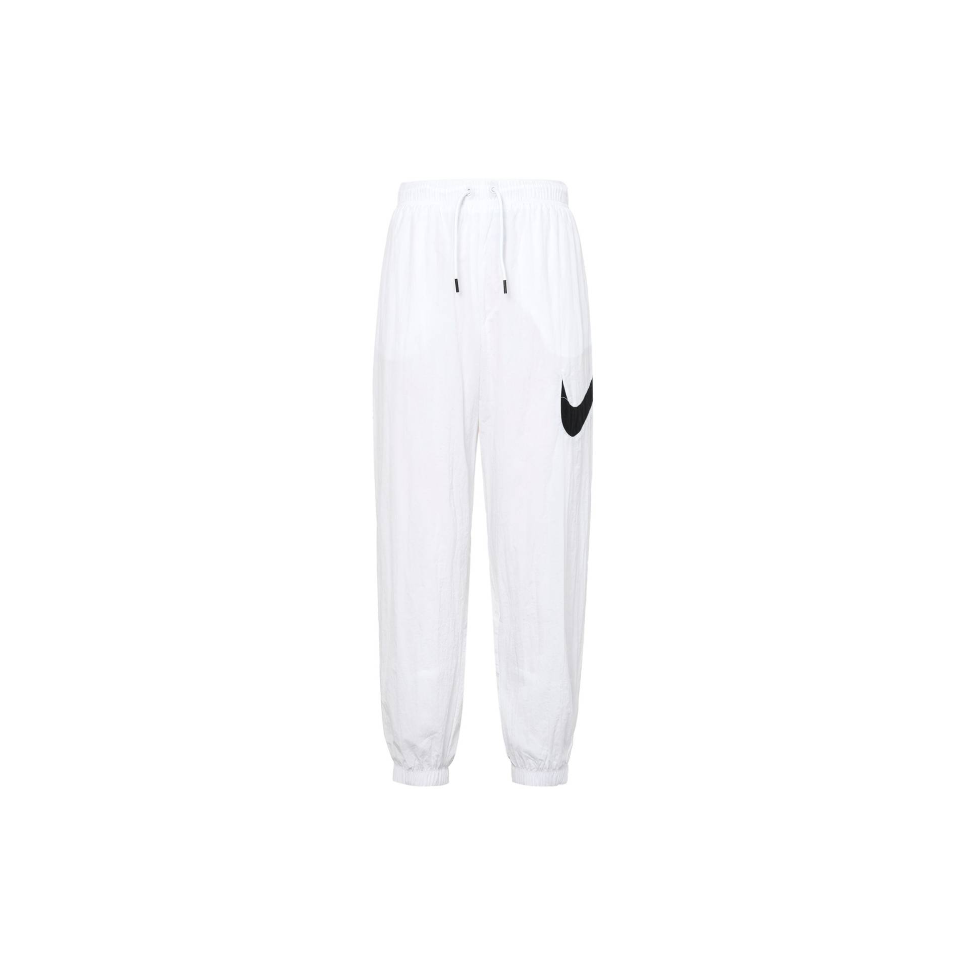 Nike Sportswear Essential Logo-Print Mid-Rise Kordelzug-Jogginghose Damen Unterteile Weiß DM6184-100 von Joom DACH
