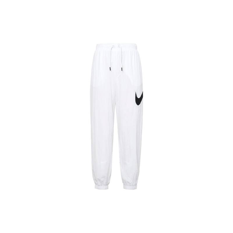 Nike Sportswear Essential Logo-Print Mid-Rise Kordelzug-Jogginghose Damen Unterteile Weiß DM6184-100 L von Joom DACH