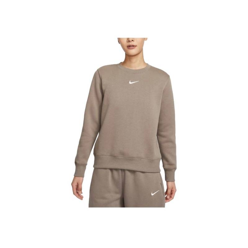 Nike Sportswear Phoenix Fleece Pullover Langarm-Sweatshirt Damen Oberteile Braun DQ5752-233 M von Joom DACH