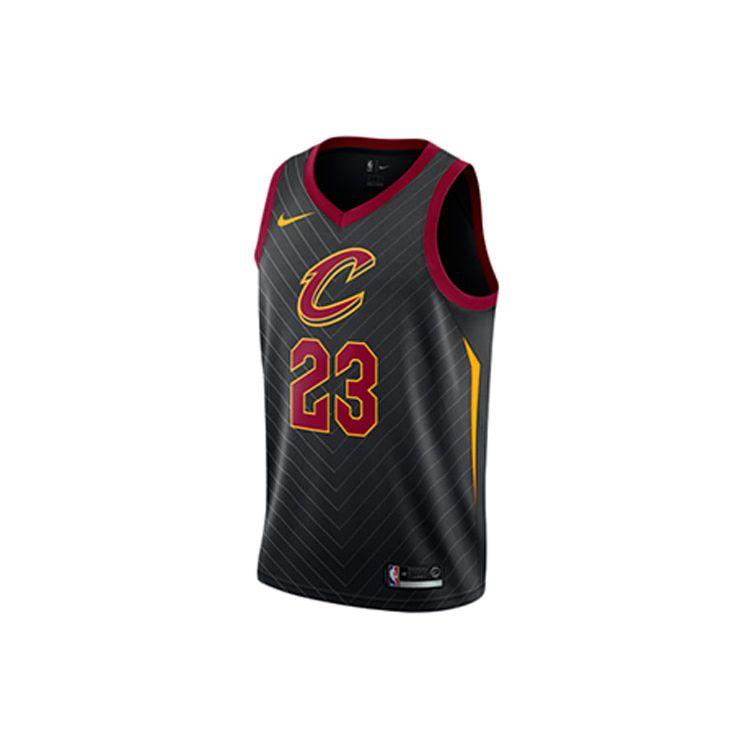 Nike Statement zum NBA Swingman Dri-FIT-Trikot – LeBron James Nr.. 23 Cavaliers Herren Oberteil Schwarz 877201-010 M von Joom DACH