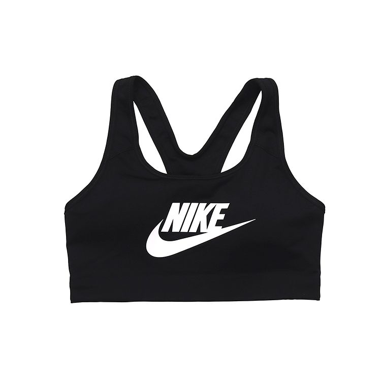 Nike Swoosh Color-Block Kompressions-Tank-Sport-BH mit mittlerem Halt Damen Sport-BH Schwarz 899371-010 M von Joom DACH