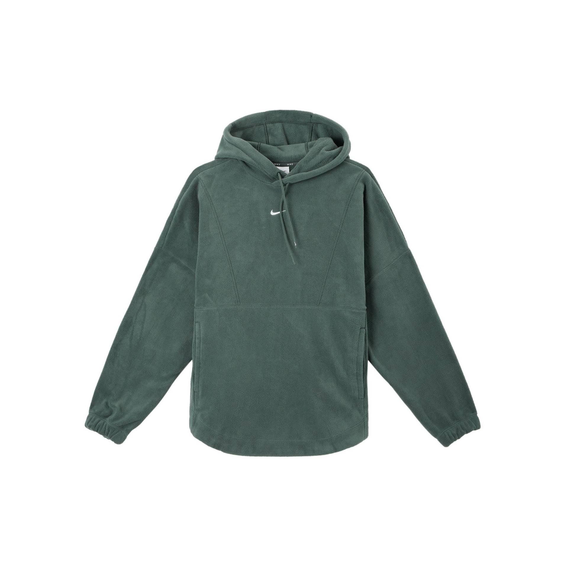 Nike Therma-Fit One Oversize Weiches Bequemes Kapuzen-Warm-Sweatshirt Damen Sweatshirt Grün Weiß FV8077-338 XS von Joom DACH