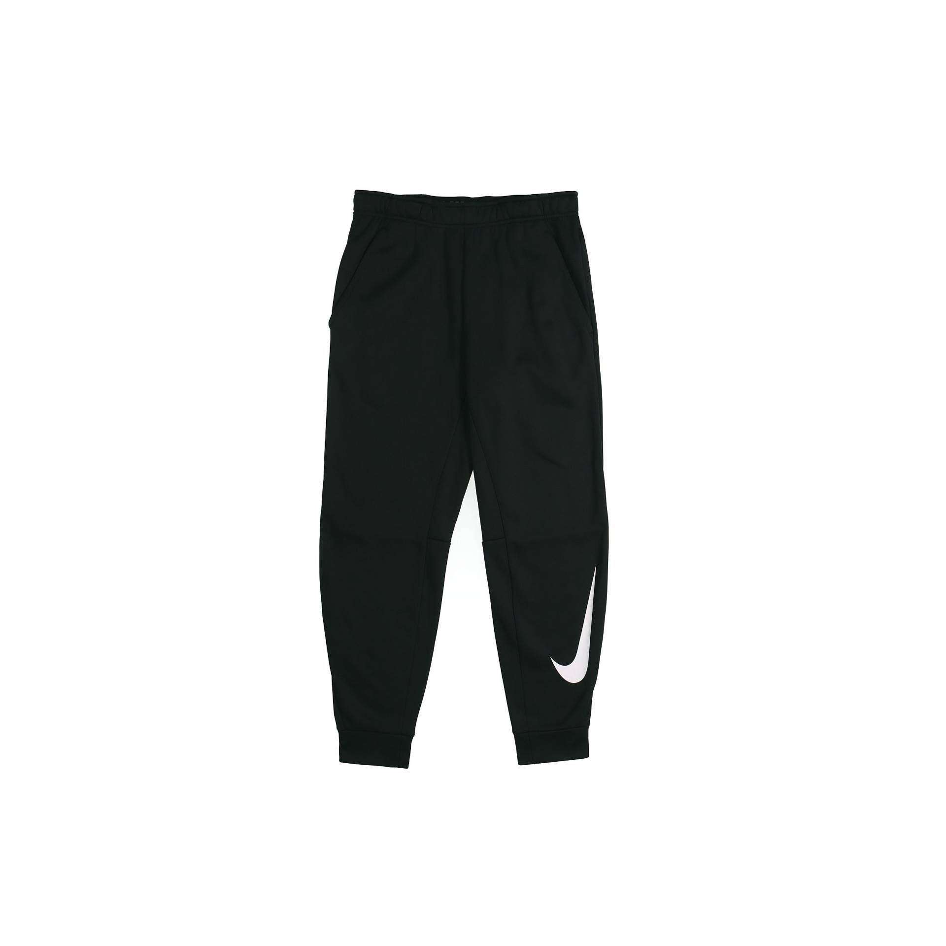 Nike Therma Tapered Swoosh Fleece-gefütterte Trainingshose Herren Unterteile Schwarz 932258-010 S von Joom DACH