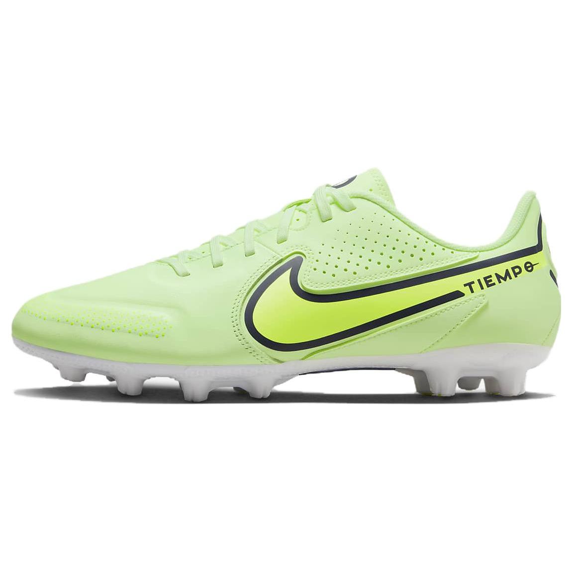 Nike Tiempo Legend 9 Academy Round Toe Komfortable AG HG Fußballschuhe Herren Fußballschuhe Grün Schwarz DB0626-705 40 von Joom DACH
