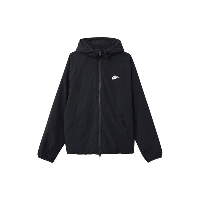 Nike Windrunner Solid Kapuzen-Reißverschluss Freizeitjacke Herren Jacken Schwarz FB8619-010 M von Joom DACH