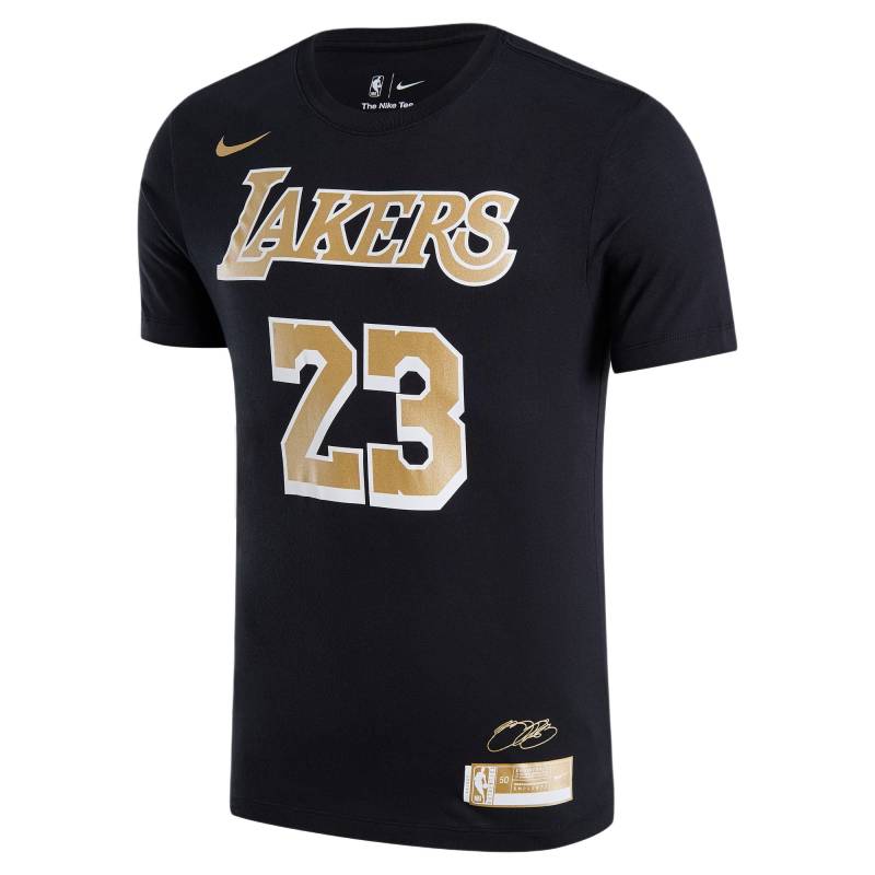 Nike X NBA Select Series Los Angeles Lakers LeBron James 23 Bequemes Weiches Rundhals Kurzarm T-Shirt Herren Oberteile Schwarz FV8846-010 XL Nike X NBA Select Series Los Angeles Lakers LeBron James 23 Bequemes Weiches Rundhals Kurzarm T-Shirt Herren Oberteile Schwarz FV8846-010 XL von Joom DACH