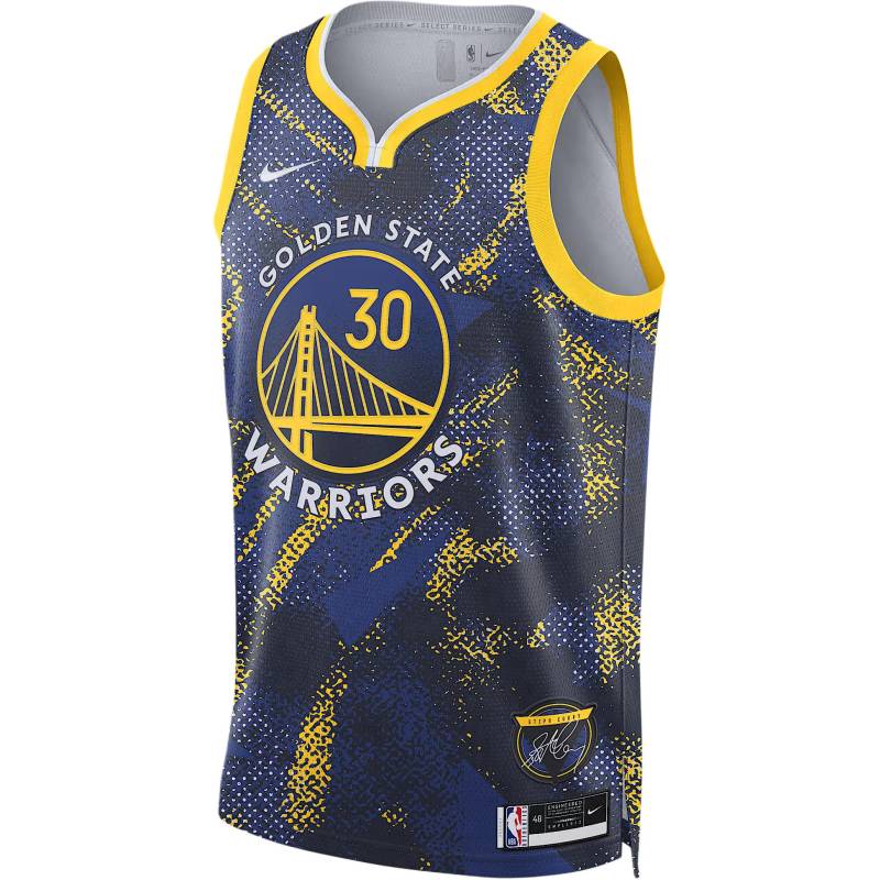 Nike X NBA Zusammenarbeit Golden State Warriors Dri-Fit Select Series Swingman Stephen Curry 2025/26 Basketballtrikot Herren Trikot HJ4061-495 L von Joom DACH