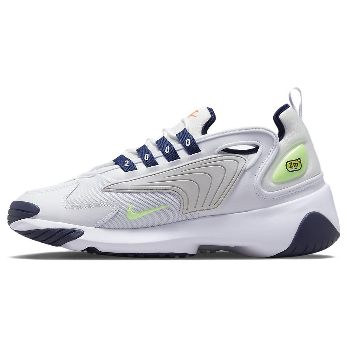 Nike Zoom 2K Stoff Leder Vielseitig Bequem Stoßdämpfung Rutschfest Langlebig Low Top Lifestyle Freizeitschuhe Herren Sneaker FB1855-131 38.5 von Joom DACH