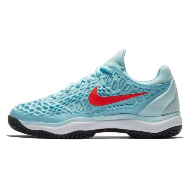 Nike Zoom Cage 3 Rutschfest Langlebig Low Top Tennisschuhe Damen Sneaker Blau Rot 918199-400 40.5 von Joom DACH