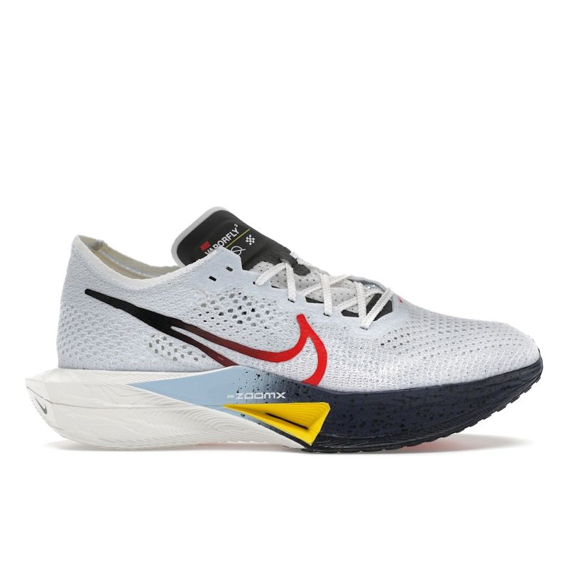 Nike ZoomX VaporFly Next% 3 Pure Platinum Psychic Blue Herren Sneaker Grau Weiß Speed-Rot HJ9079-100 40 von Joom DACH