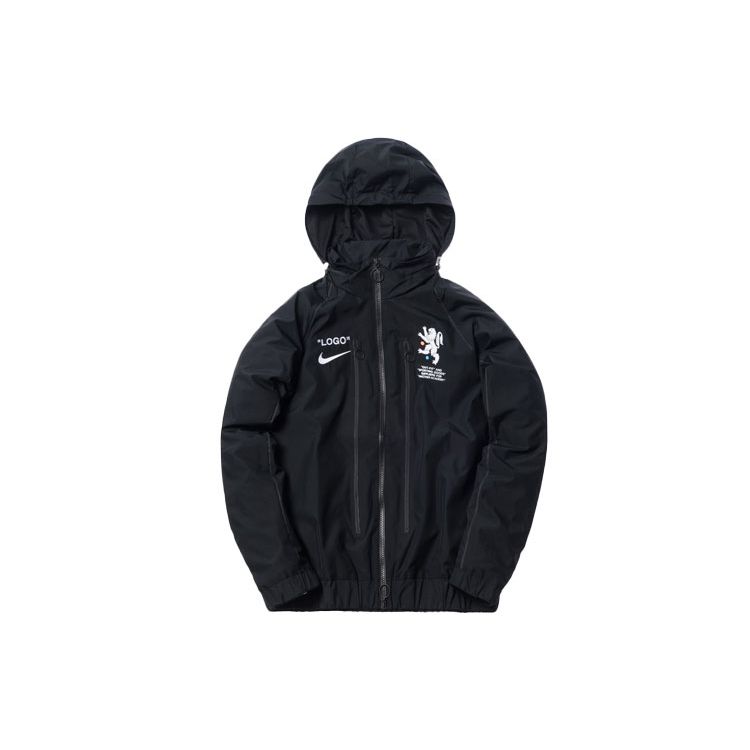Nikelab x Off-White Mercurial NRG X Trainingsjacke Schwarz Herren Oberbekleidung AA3298-010 S von Joom DACH