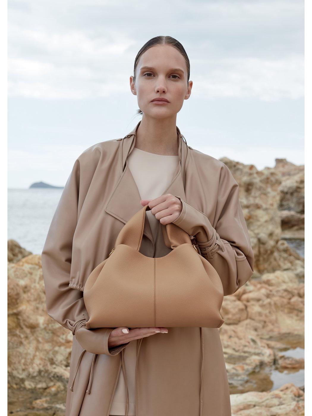 Nische Design Wolkenknödel Damen Vielseitige Weiche Lunchbox Schulter Umhängetasche von Joom DACH