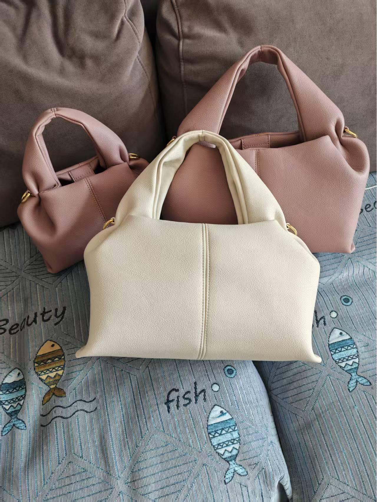 Nische Design Wolkenknödel Damen Vielseitige Weiche Lunchbox Schulter Umhängetasche von Joom DACH